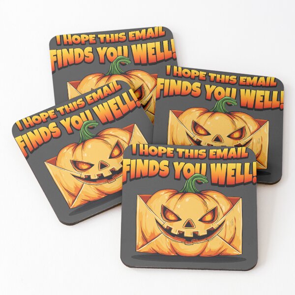 Item preview, Funny Halloween Tshirt - Scarry Working email designed and sold by Cozy-Old-Pub.