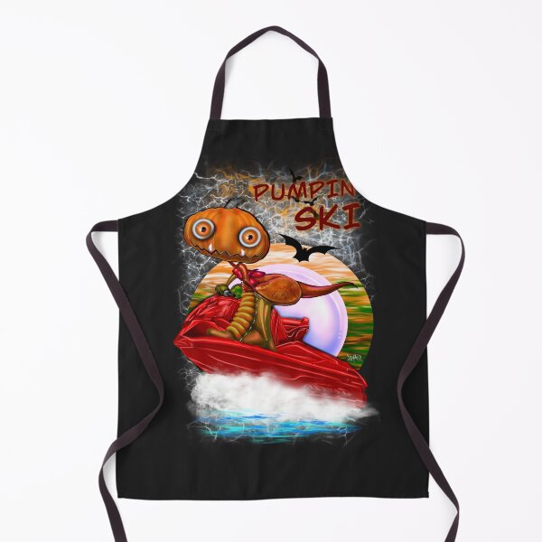 Item preview, Pumpkin jetski Halloween Trick or treat fun designed and sold by TwoMadCYA.