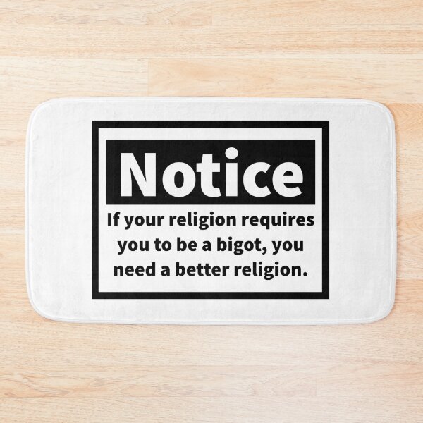 Item preview, Notice you need a better religion.  designed and sold by Rachel the Artist .