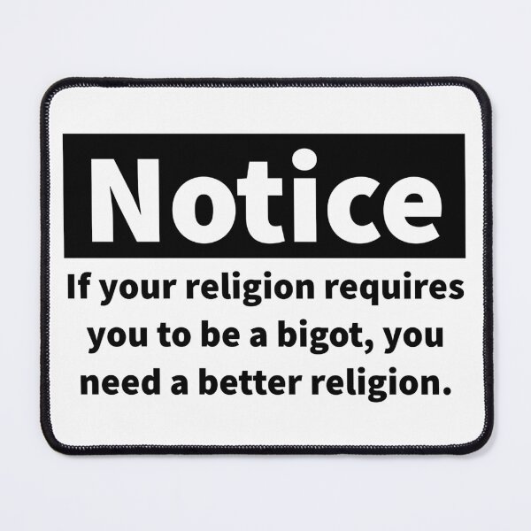 Item preview, Notice you need a better religion.  designed and sold by Rachel the Artist .