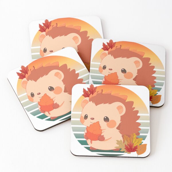 Item preview, Hedgehog autumn designed and sold by Abelievingheart.