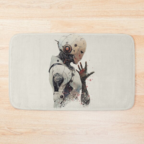Item preview, Sci fi futuristic robot android designed and sold by OdinsBigBeard.