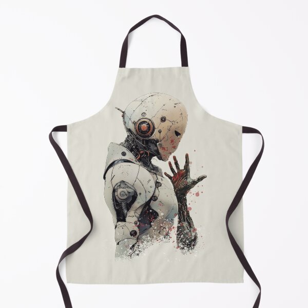 Item preview, Sci fi futuristic robot android designed and sold by OdinsBigBeard.