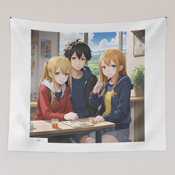 Item preview, Anime Art Class Friends designed and sold by K1ndo.
