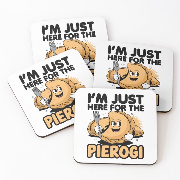 Item preview, Just Here For Pierogi designed and sold by DamnGoodDesign.
