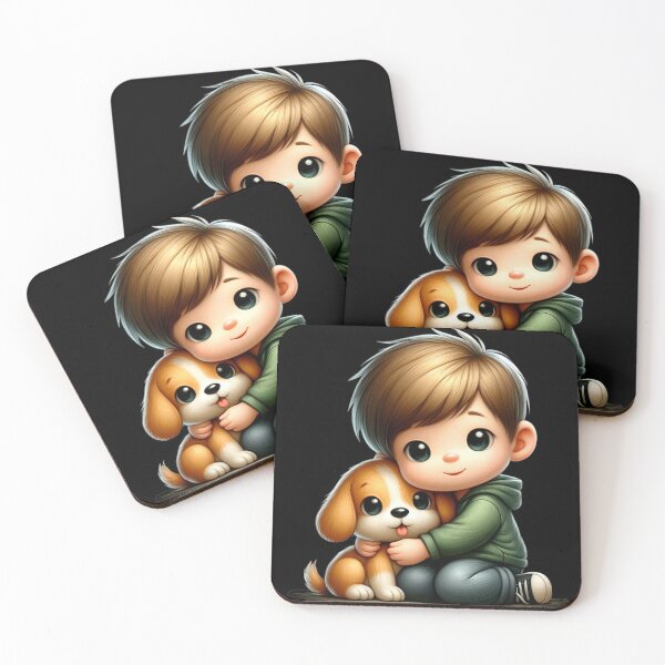 Item preview, A boy and his dog designed and sold by Aleksandar Kostjuk.