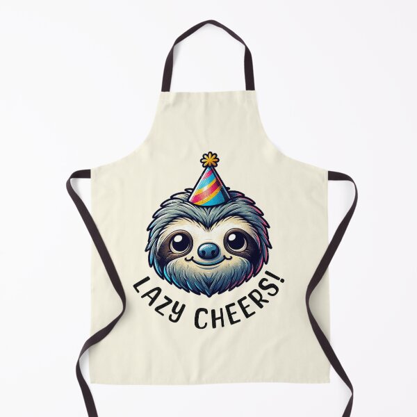Item preview, Sloth Lazy Cheers designed and sold by BassHeadMomma.