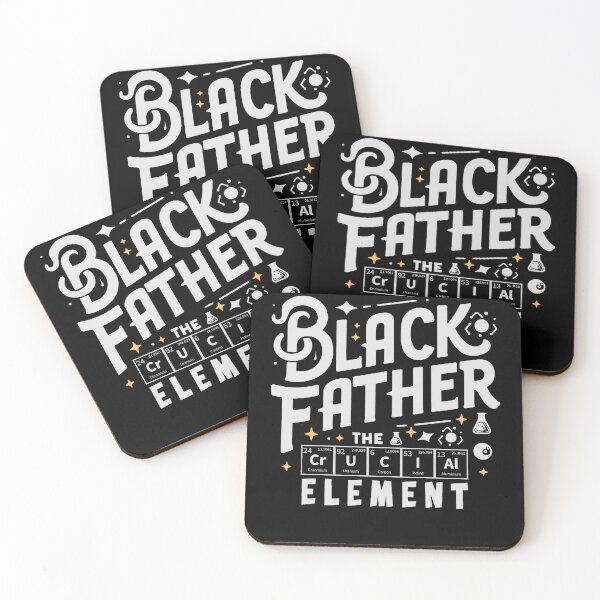 Item preview, Black Father The Crucial Element Black Dad Periodic Table designed and sold by Chmielayka.