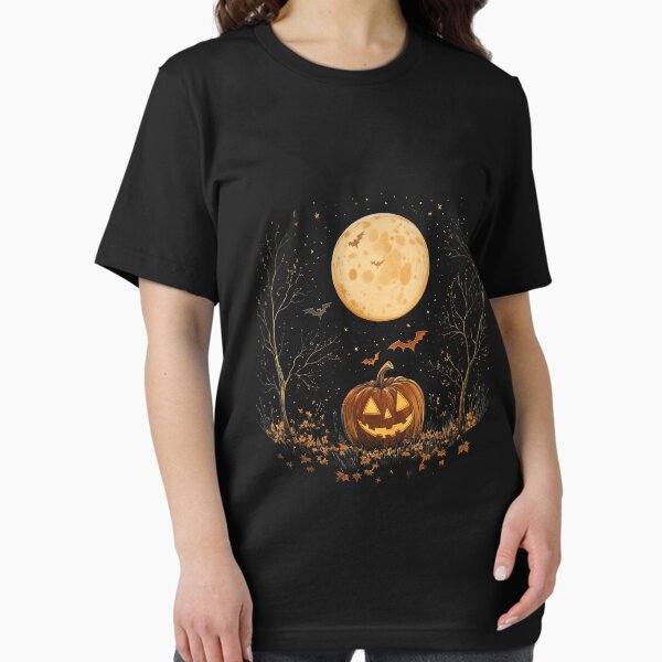 Item preview, Fang-tastic Halloween Night Shirt designed and sold by DreamDesignx.