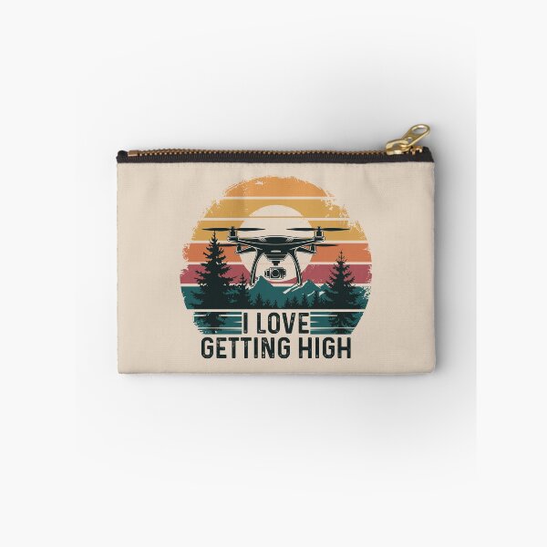 Item preview, Drone Getting High Vintage Sunset  designed and sold by DamnGoodDesign.