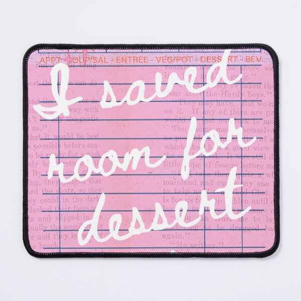 Item preview, Pink Guest Check - Dessert designed and sold by bowsbotanicals.