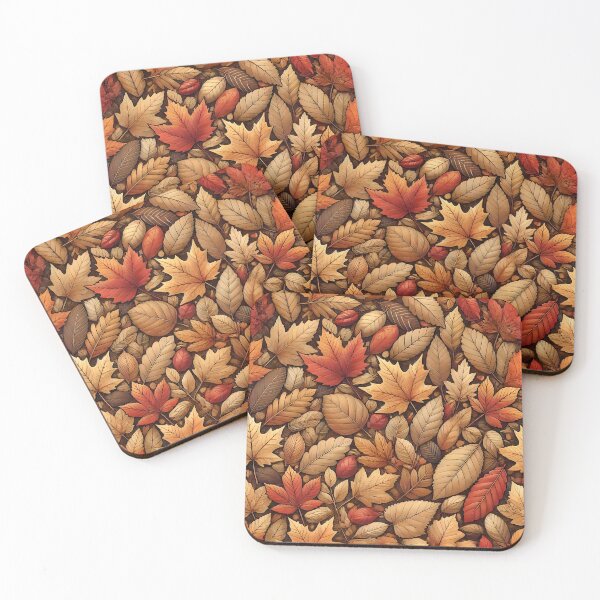 Item preview, Autumn Leaves Pattern Fall Foliage Illustration designed and sold by StickaTime.