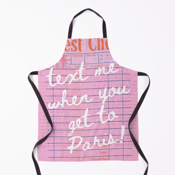 Item preview, Text me when you get to Paris designed and sold by bowsbotanicals.