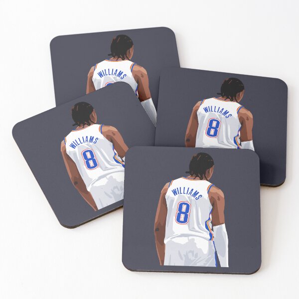 Item preview, Jalen Williams Vector Back above Waist Qiangy designed and sold by qiangdade.