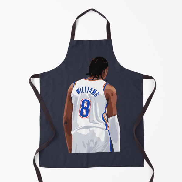 Item preview, Jalen Williams Vector Back above Waist Qiangy designed and sold by qiangdade.