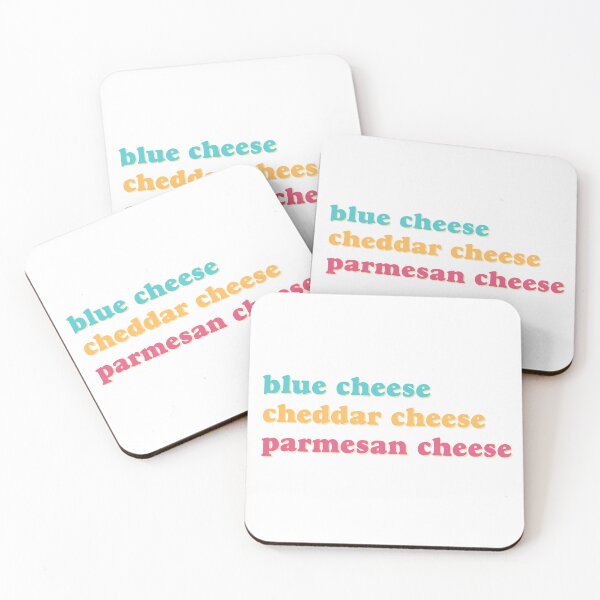 Item preview, Blue Cheddar Parmesan Cheese Color Graphic designed and sold by MintMochaMatcha.