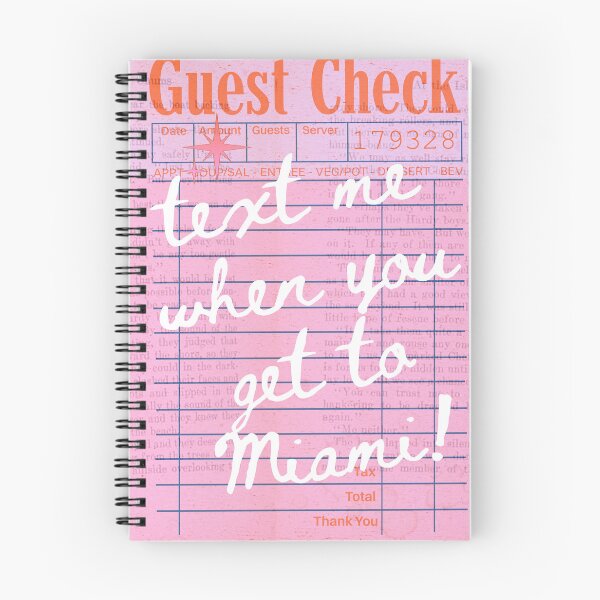 Item preview, Text me when you get to Miami designed and sold by bowsbotanicals.