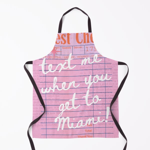 Item preview, Text me when you get to Miami designed and sold by bowsbotanicals.