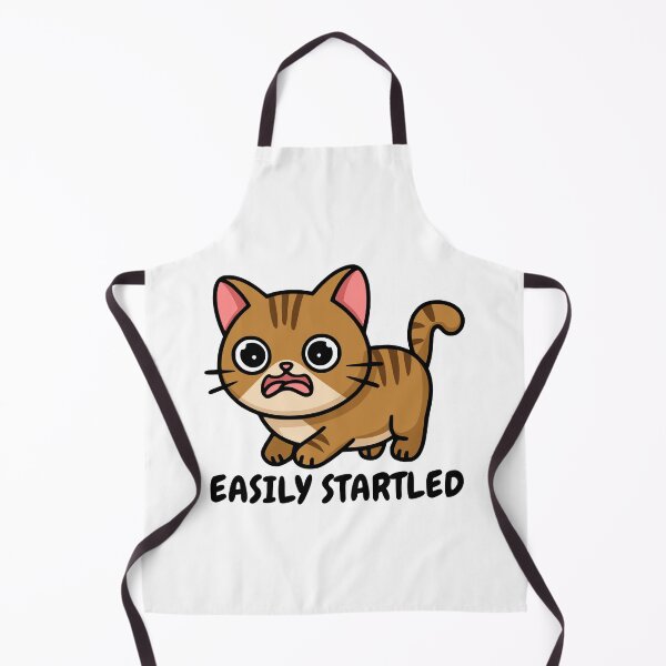 Item preview, Easily Started! Cute Scared cat designed and sold by PMCreative.