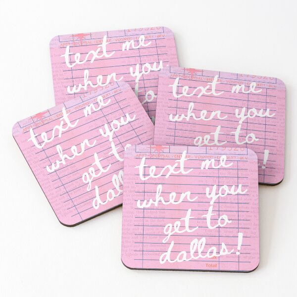 Item preview, Text Me When You Get To Dallas designed and sold by bowsbotanicals.