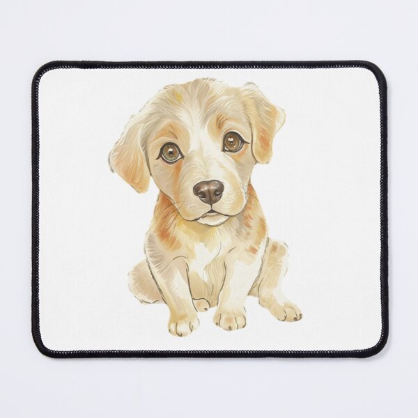 Item preview, Cute Light-Colored Puppy with Big Eyes designed and sold by savecloth.