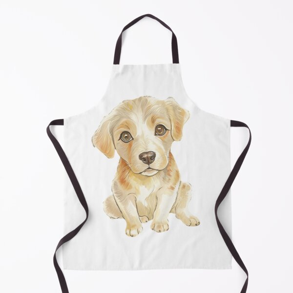 Item preview, Cute Light-Colored Puppy with Big Eyes designed and sold by savecloth.