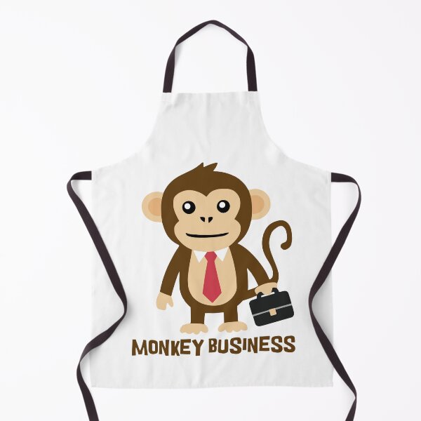 Item preview, Monkey Business! Cute Monkey Pun designed and sold by PMCreative.