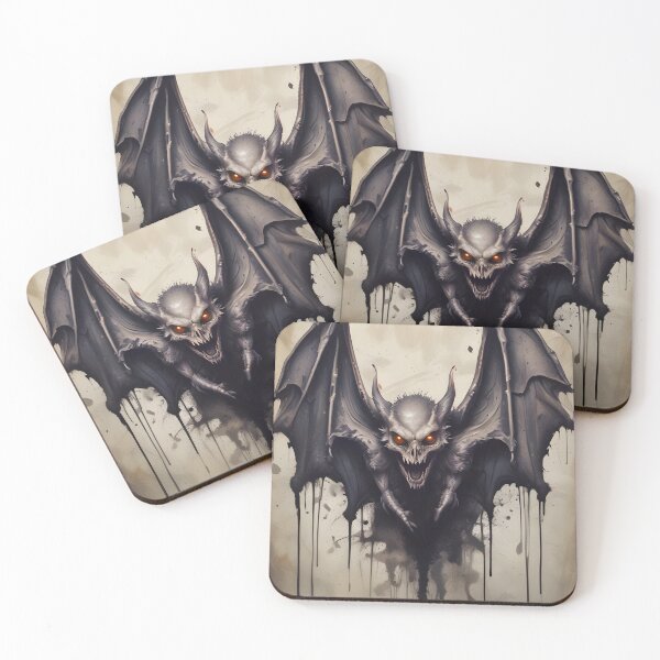 Item preview, Bat Skull  designed and sold by MatrixTattoo.