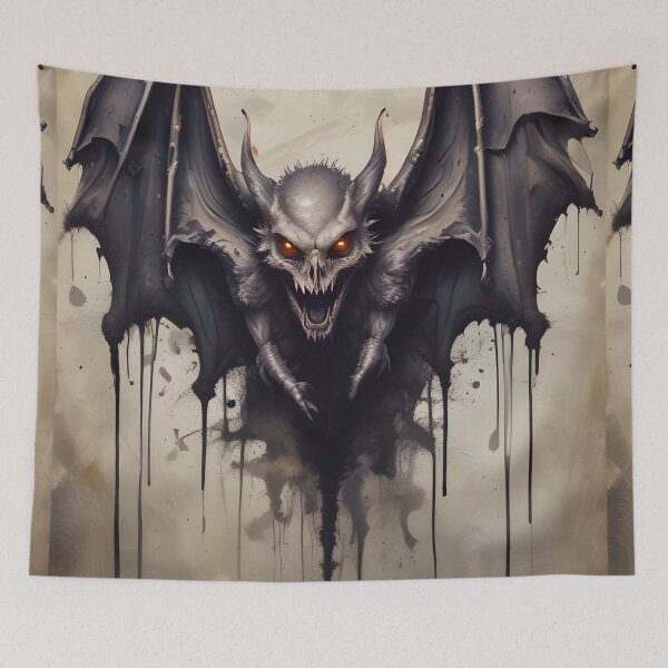 Item preview, Bat Skull  designed and sold by MatrixTattoo.