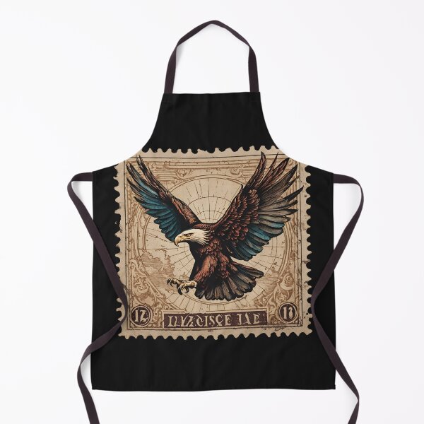 Item preview, Wings of Heritage: A Vintage Eagle Stamp designed and sold by Vintagestamps.
