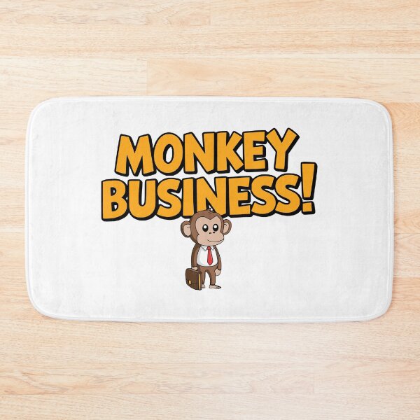 Item preview, Monkey Business! Funny Monkey Pun designed and sold by PMCreative.