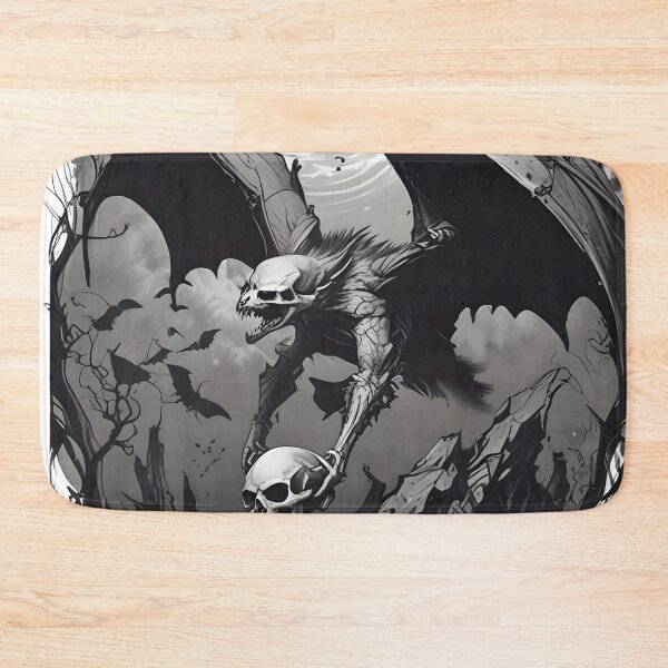 Item preview, Bat Skull  designed and sold by MatrixTattoo.