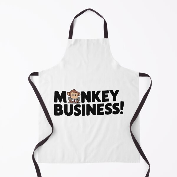 Item preview, Monkey Business! Funny Monkey Joke designed and sold by PMCreative.