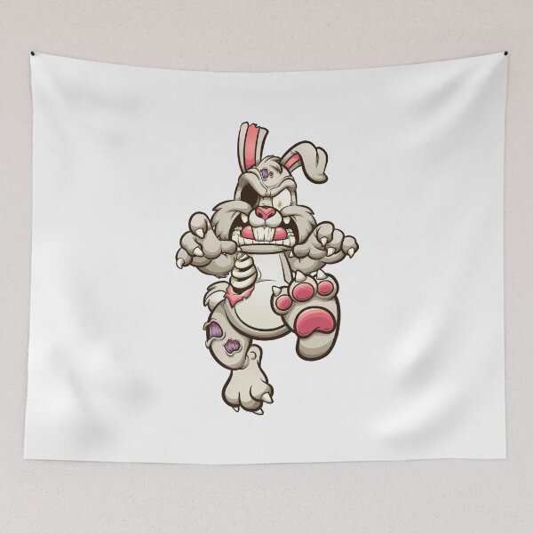 Item preview, Zombie rabbit designed and sold by YoshiArtDesign.
