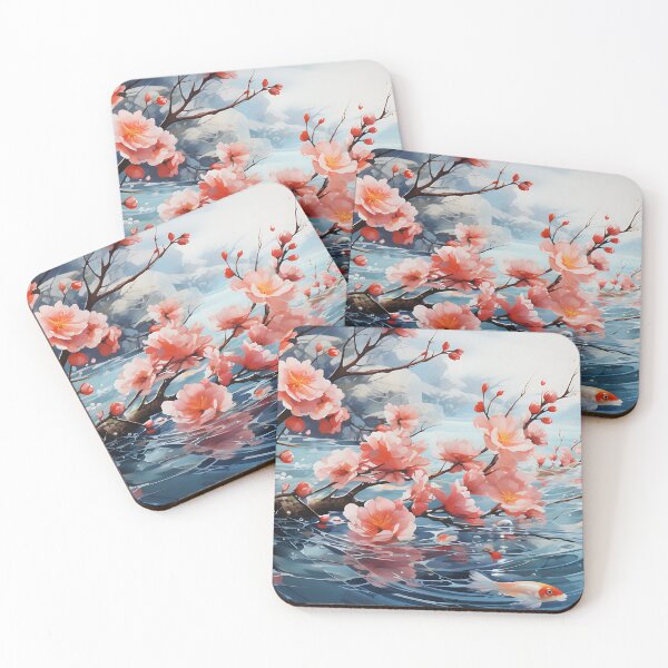Item preview, Japanese Watercolor - Shiretoko Pond designed and sold by KootenayDesigns.