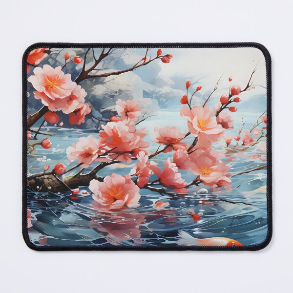 Item preview, Japanese Watercolor - Shiretoko Pond designed and sold by KootenayDesigns.