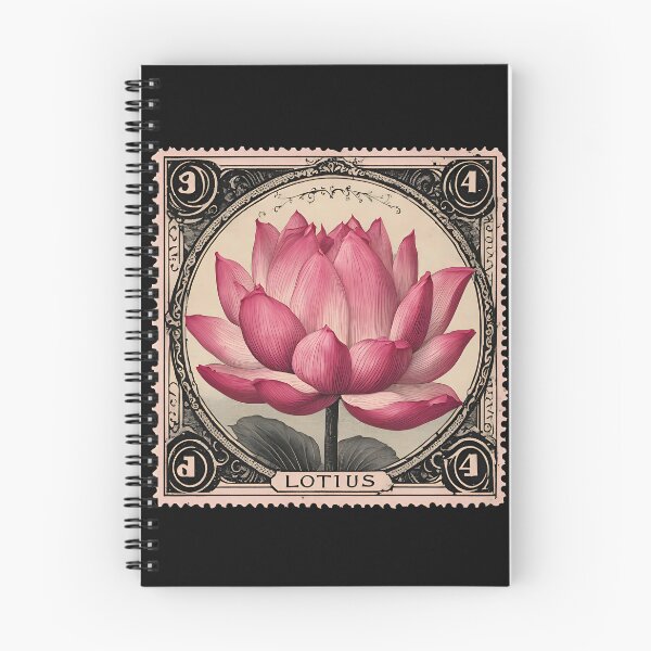 Item preview, Heritage Petals: The Classic Lotus Stamp designed and sold by Vintagestamps.