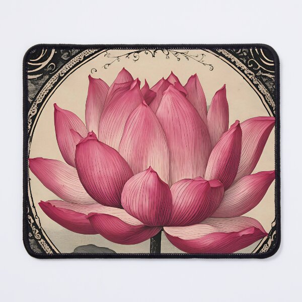 Item preview, Heritage Petals: The Classic Lotus Stamp designed and sold by Vintagestamps.