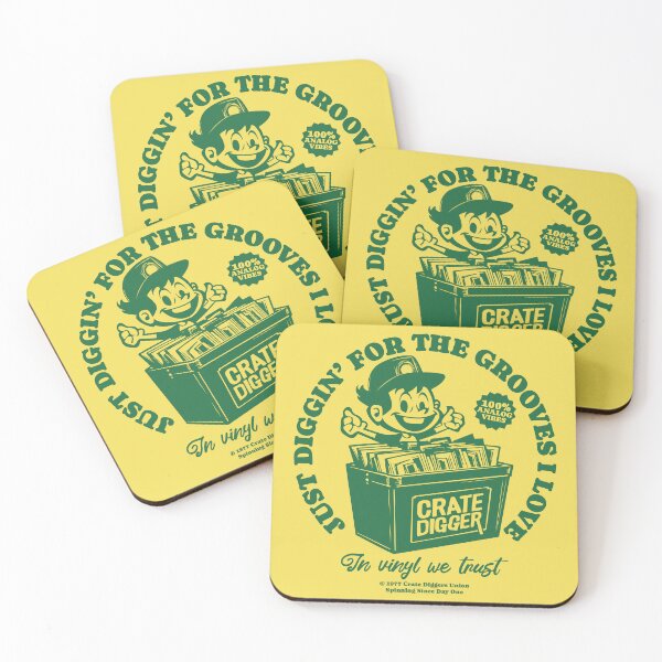 Item preview,  Just Diggin’ For the Grooves, Vinyl Lovers and Crate Digger designed and sold by emmjott.