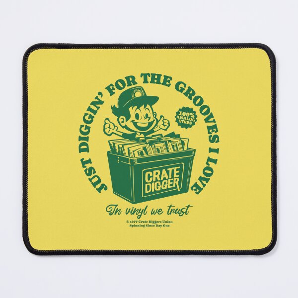 Item preview,  Just Diggin’ For the Grooves, Vinyl Lovers and Crate Digger designed and sold by emmjott.