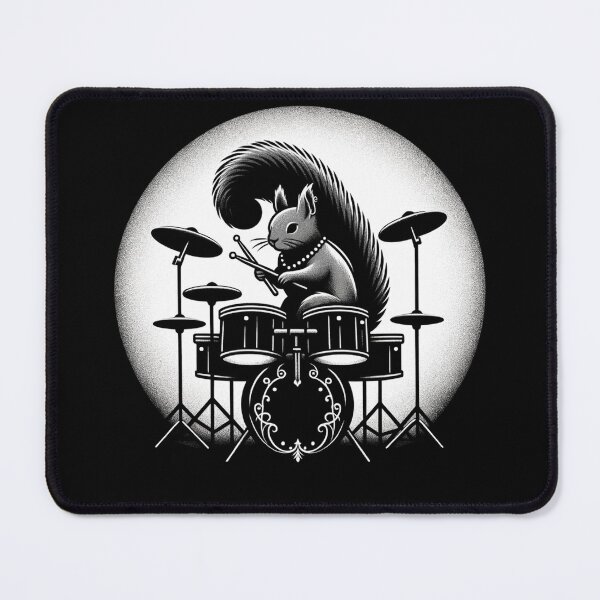Item preview, Squirrel Playing Drums Funny Squirrel Lover For Drummers designed and sold by Chmielayka.
