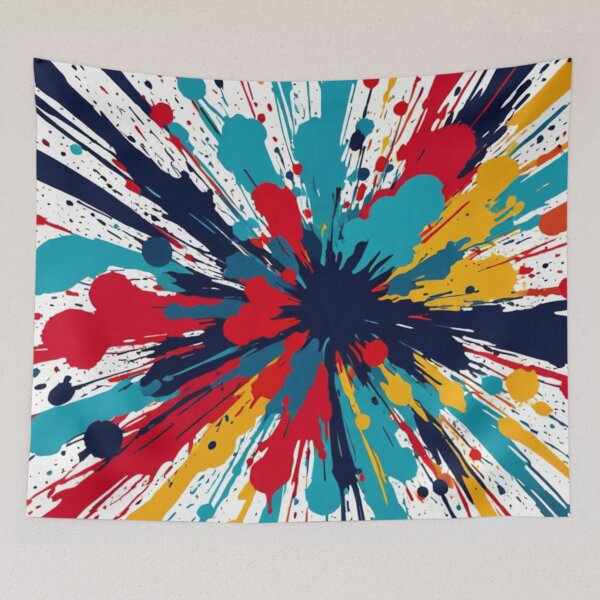 Item preview, Vibrant Bursting Ink 10 designed and sold by Alatreon-Paint.