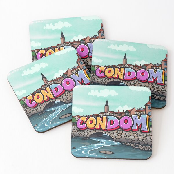 Item preview, Condom town graffiti designed and sold by GasconyPassion.