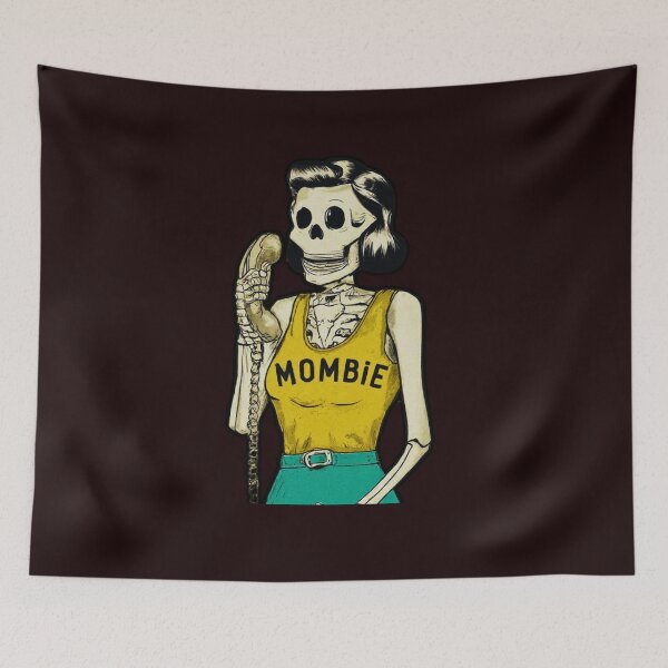Item preview, SKELETON MOMBIE | Funny Mom | Funny Halloween | Mom Halloween designed and sold by FitEnvy.