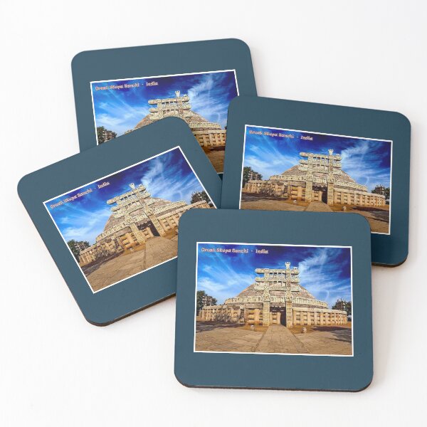Item preview, Great Stupa Sanchi : India Travel  and Tourism Advertising Print designed and sold by posterbobs.