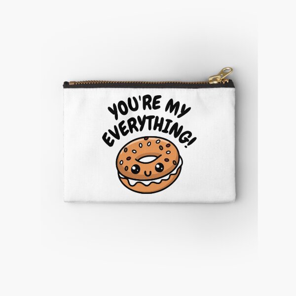 Item preview, You're My Everything! Cute Bagel Pun designed and sold by PMCreative.