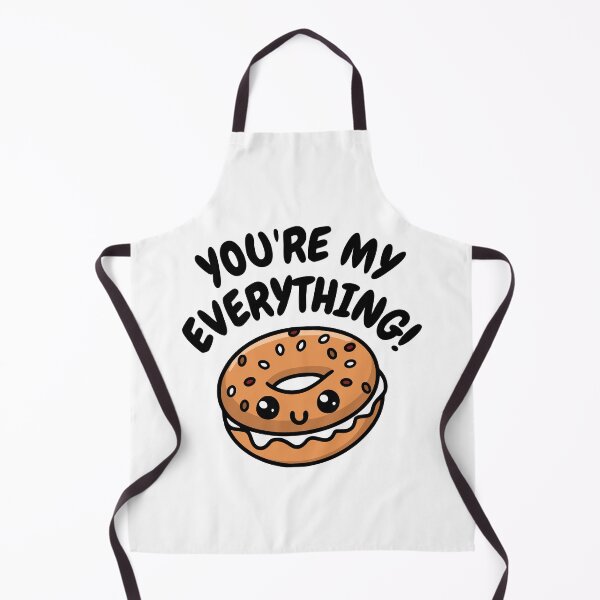 Item preview, You're My Everything! Cute Bagel Pun designed and sold by PMCreative.