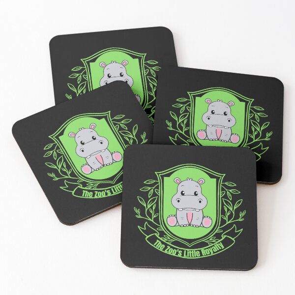 Item preview, hippo  | The Zoo's Little Royalty designed and sold by GlobalPrintArt.