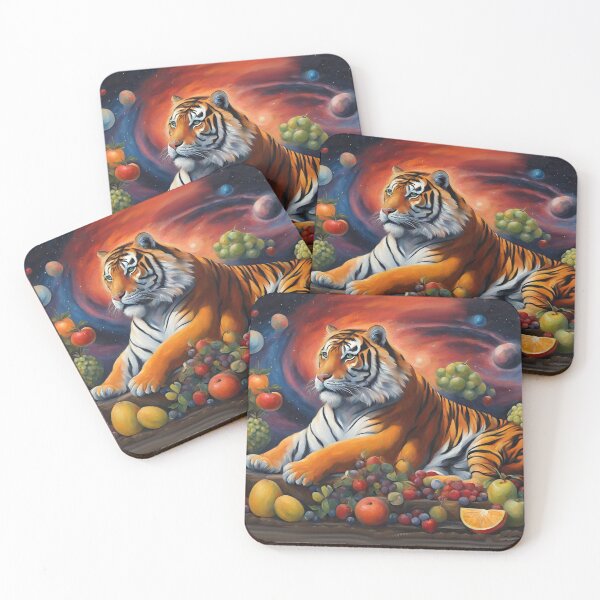 Item preview, Tiger power meets space vibes – your new statement piece designed and sold by Krakill.