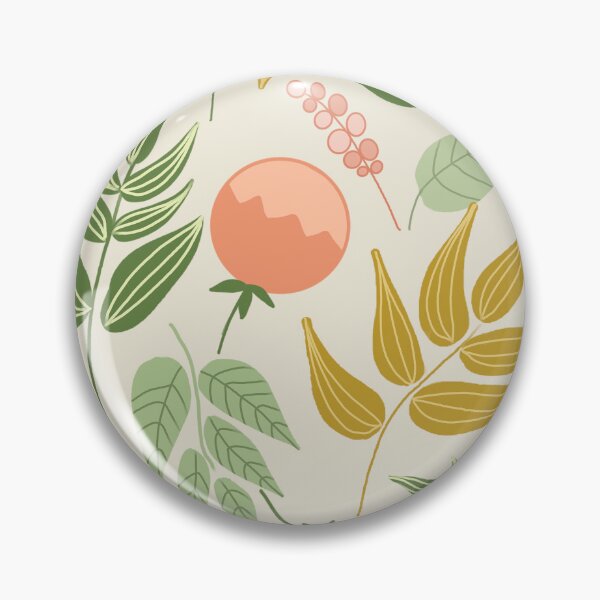 Item preview, Pastel Leaves and berries  designed and sold by HoddyDesign.